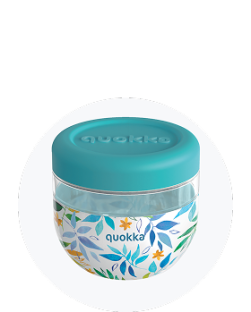 Quokka BUBBLE | Lightweight Food Container with Silicone Base 500 & 770 ml