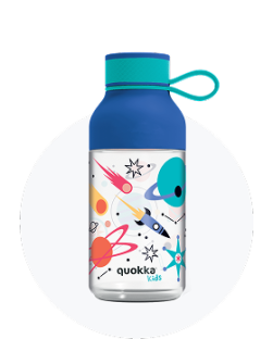 Quokka ICE KIDS | BPA-Free Ecozen Children's Bottle with Loop 430 ml