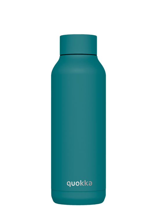 QUOKKA BOTELLA TERMO ACERO INOXIDABLE SOLID MIDNIGHT GREEN 510 ML