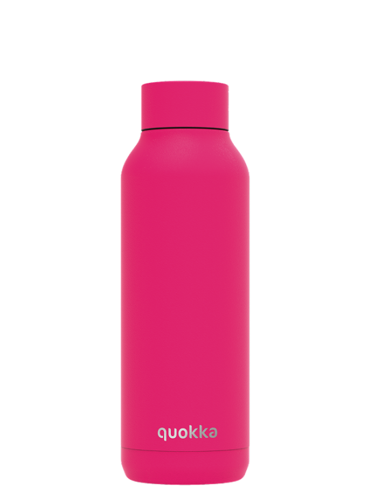 QUOKKA BOTELLA TERMO ACERO INOXIDABLE SOLID RASPBERRY PINK 510 ML