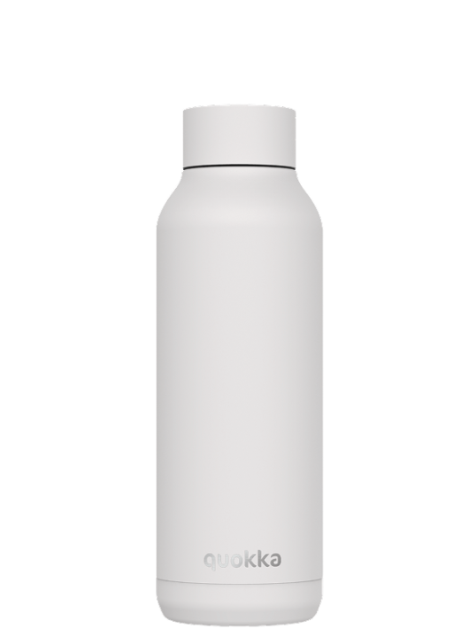 QUOKKA BOTELLA TERMO ACERO INOXIDABLE SOLID WHITE 510 ML