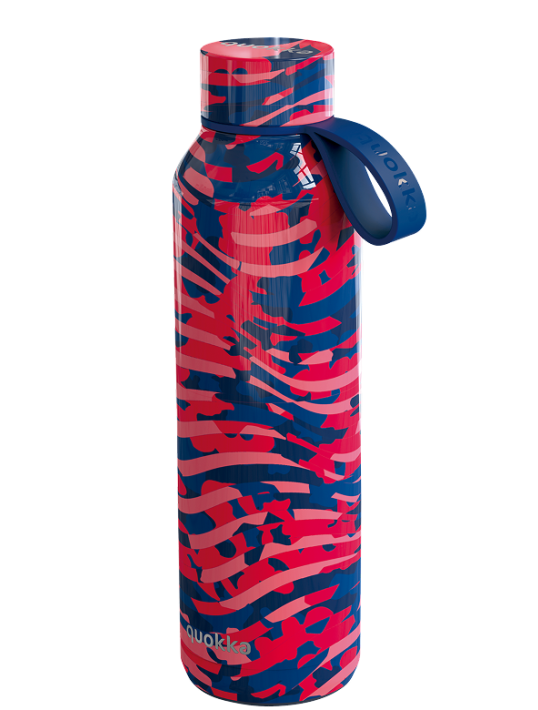 QUOKKA BOTELLA TERMO ACERO INOXIDABLE SOLID CON COLGADOR CLASH 630 ML