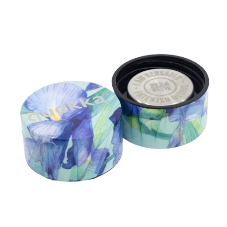 QUOKKA BOTELLA TERMO ACERO INOXIDABLE SOLID BLUE IRISES 510 ML