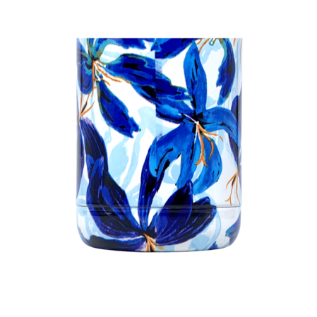 QUOKKA BOTELLA TERMO ACERO INOXIDABLE SOLID BLUE HIBISCUS 510 ML