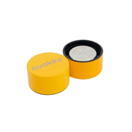 QUOKKA BOTELLA TERMO ACERO INOXIDABLE SOLID AMBER YELLOW 510 ML