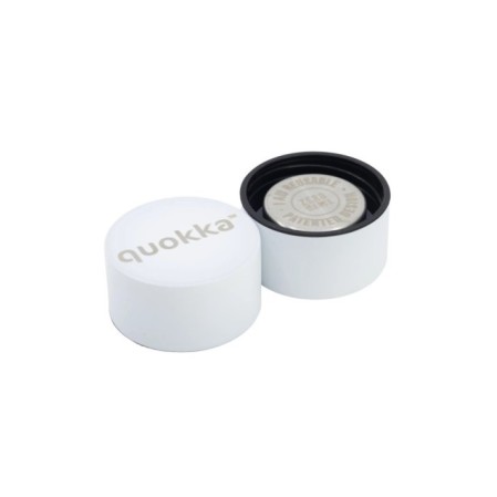 QUOKKA BOTELLA TERMO ACERO INOXIDABLE SOLID WHITE 510 ML