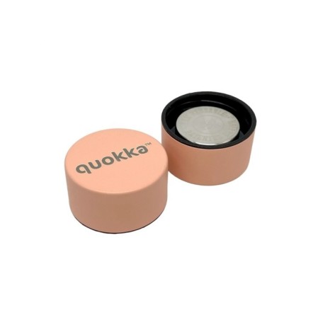 QUOKKA BOTELLA TERMO ACERO INOXIDABLE SOLID PASTEL PEACH 510 ML