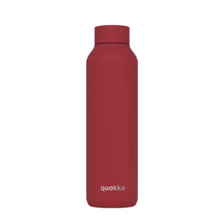 QUOKKA BOTELLA TERMO ACERO INOXIDABLE SOLID FIREBRICK RED 630 ML