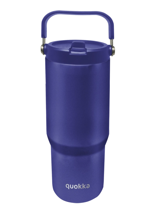 QUOKKA VASO COOL TERMO ACERO INOXIDABLE CON ASA CORE DUSK BLUE 860 ML