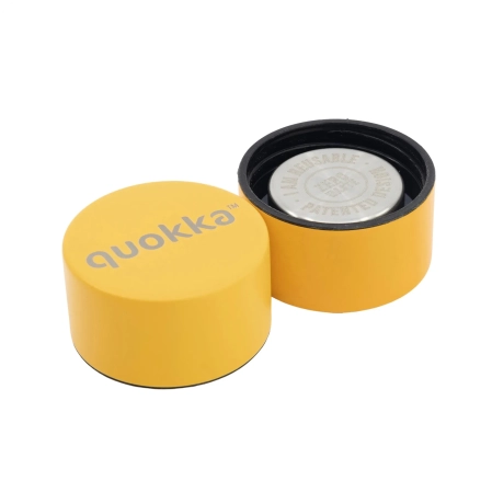 QUOKKA BOTELLA TERMO ACERO INOXIDABLE SOLID SAFFRON YELLOW 510 ML