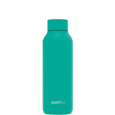 QUOKKA BOTELLA TERMO ACERO INOXIDABLE SOLID JADE GREEN 510 ML