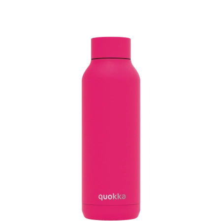 QUOKKA BOTELLA TERMO ACERO INOXIDABLE SOLID RASPBERRY PINK 510 ML