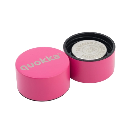 QUOKKA BOTELLA TERMO ACERO INOXIDABLE SOLID RASPBERRY PINK 510 ML