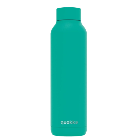 QUOKKA BOTELLA TERMO ACERO INOXIDABLE SOLID JADE GREEN 630 ML