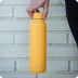 QUOKKA BOTELLA TERMO ACERO INOXIDABLE SOLID AMBER YELLOW 630 ML