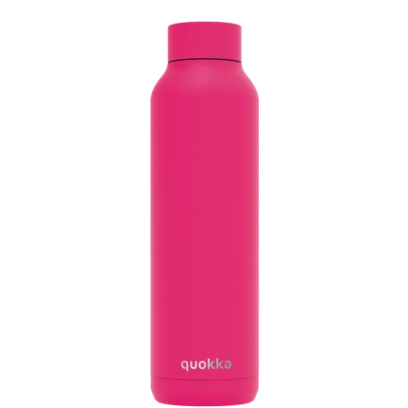 QUOKKA BOTELLA TERMO ACERO INOXIDABLE SOLID RASPBERRY PINK 630 ML