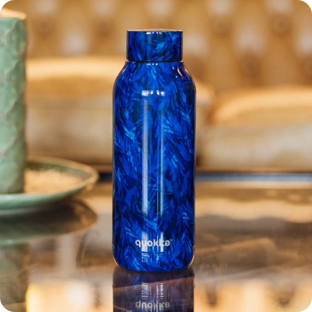 QUOKKA BOTELLA TERMO ACERO INOXIDABLE SOLID NIGHT FOREST 510 ML