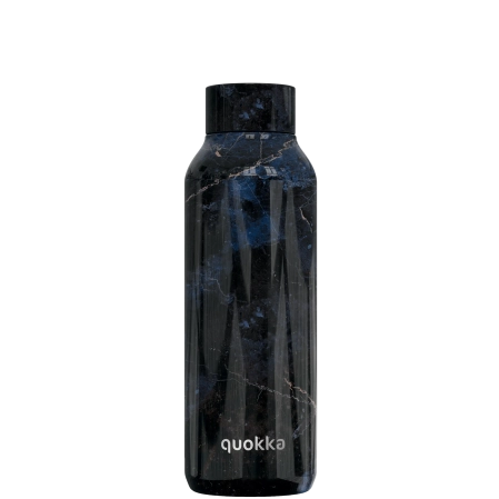 QUOKKA BOTELLA TERMO ACERO INOXIDABLE SOLID BLACK MARBLE 510 ML