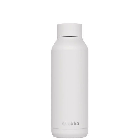 QUOKKA BOTELLA TERMO ACERO INOXIDABLE SOLID WHITE 510 ML