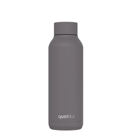 QUOKKA BOTELLA TERMO ACERO INOXIDABLE SOLID GREY 510 ML