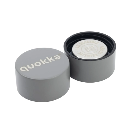QUOKKA BOTELLA TERMO ACERO INOXIDABLE SOLID GREY 510 ML