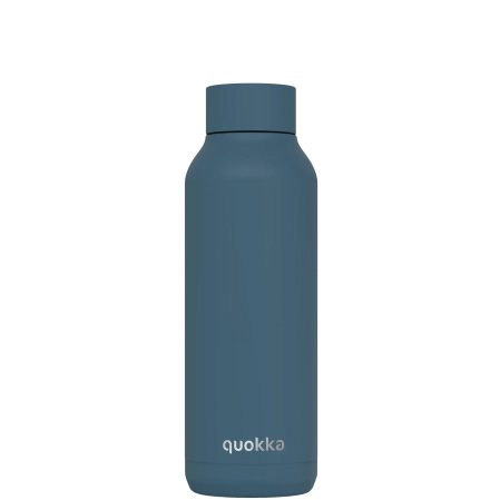 QUOKKA BOTELLA TERMO ACERO INOXIDABLE SOLID STONE BLUE 510 ML
