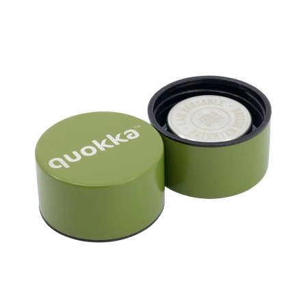 QUOKKA BOTELLA TERMO ACERO INOXIDABLE SOLID OLIVE GREEN 510 ML