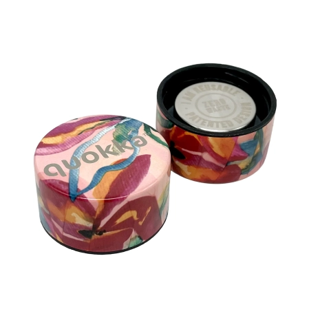 QUOKKA BOTELLA TERMO ACERO INOXIDABLE SOLID TROPICAL BLOOM 630 ML