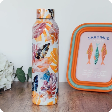 QUOKKA BOTELLA TERMO ACERO INOXIDABLE SOLID AUTUMN  630 ML