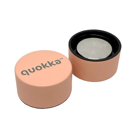 QUOKKA BOTELLA TERMO ACERO INOXIDABLE SOLID PASTEL PEACH 510 ML