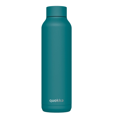 QUOKKA BOTELLA TERMO ACERO INOXIDABLE SOLID MIDNIGHT GREEN 630 ML