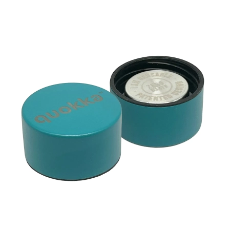 QUOKKA BOTELLA TERMO ACERO INOXIDABLE SOLID MIDNIGHT GREEN 630 ML