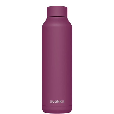 QUOKKA BOTELLA TERMO ACERO INOXIDABLE SOLID BURGUNDY 630 ML