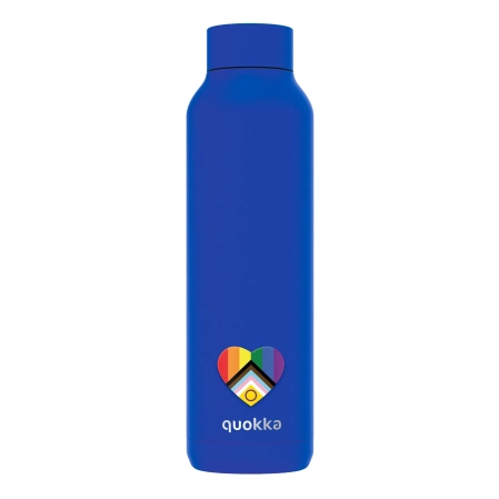 QUOKKA BOTELLA TERMO ACERO INOXIDABLE SOLID ULTRAMARINE PRIDE 630 ML CUSTOM