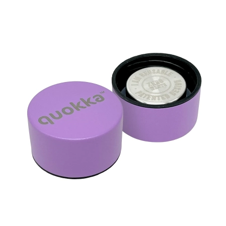 QUOKKA BOTELLA TERMO ACERO INOXIDABLE SOLID AMETHYST PURPLE 630 ML