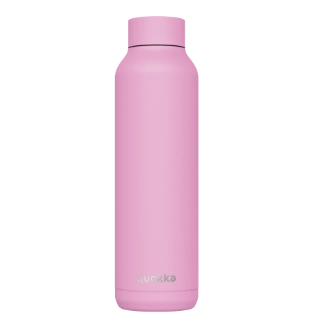 QUOKKA BOTELLA TERMO ACERO INOXIDABLE SOLID BLOSSOM PINK 630 ML