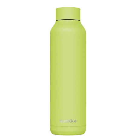 QUOKKA BOTELLA TERMO ACERO INOXIDABLE SOLID APPLE GREEN 630 ML
