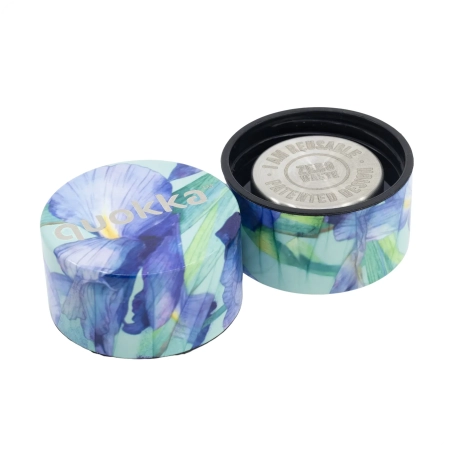 QUOKKA BOTELLA TERMO ACERO INOXIDABLE SOLID BLUE IRISES 630 ML