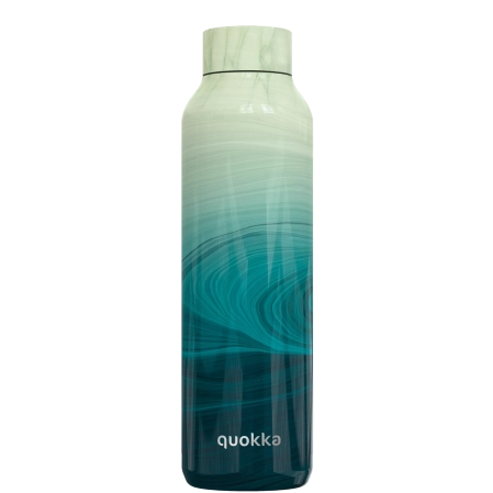 QUOKKA BOTELLA TERMO ACERO INOXIDABLE SOLID OCEAN 630 ML
