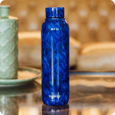 QUOKKA BOTELLA TERMO ACERO INOXIDABLE SOLID NIGHT FOREST 630 ML