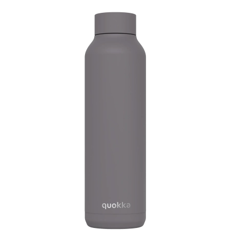 QUOKKA BOTELLA TERMO ACERO INOXIDABLE SOLID GREY 630 ML
