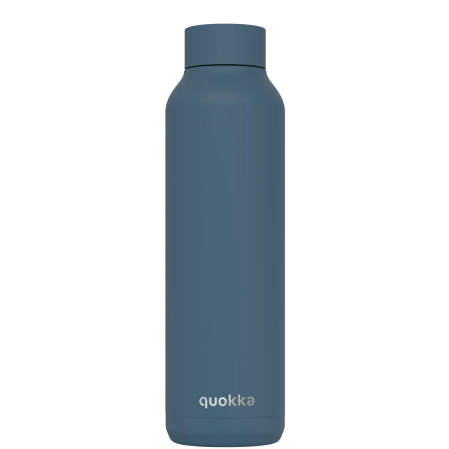 QUOKKA BOTELLA TERMO ACERO INOXIDABLE SOLID STONE BLUE 630 ML
