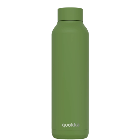 QUOKKA BOTELLA TERMO ACERO INOXIDABLE SOLID OLIVE GREEN 630 ML