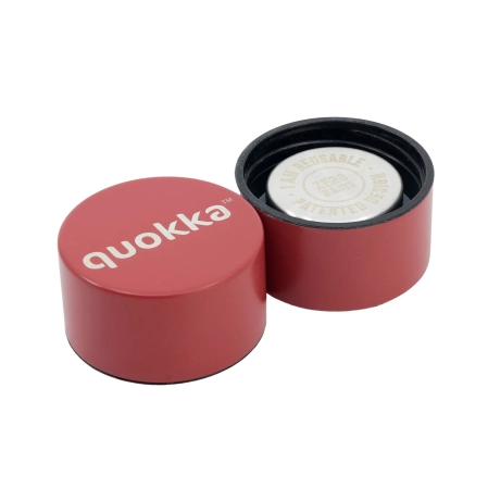 QUOKKA BOTELLA TERMO ACERO INOXIDABLE SOLID FIREBRICK RED 630 ML
