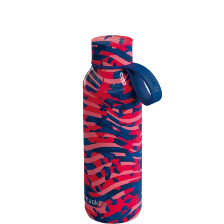 QUOKKA BOTELLA TERMO ACERO INOXIDABLE SOLID CON COLGADOR CLASH 510 ML