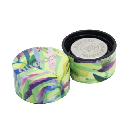 QUOKKA BOTELLA TERMO ACERO INOXIDABLE SOLID CON COLGADOR COLOR NATURE 510 ML