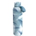 QUOKKA BOTELLA TERMO ACERO INOXIDABLE SOLID CON COLGADOR BLUE WIND 630 ML