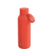 QUOKKA BOTELLA TERMO ACERO INOXIDABLE SOLID CON COLGADOR ORANGE 510 ML