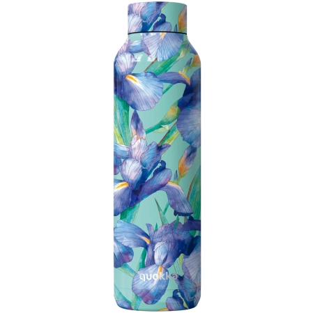 QUOKKA BOTELLA TERMO ACERO INOXIDABLE SOLID BLUE IRISES 850 ML