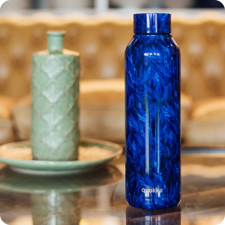 QUOKKA BOTELLA TERMO ACERO INOXIDABLE SOLID NIGHT FOREST 850 ML